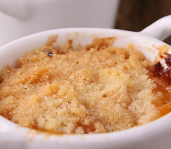 apple and quince crumble 