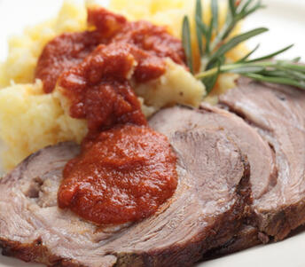 braised brisket with thyme