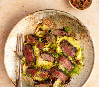 spiced venison with chutney 