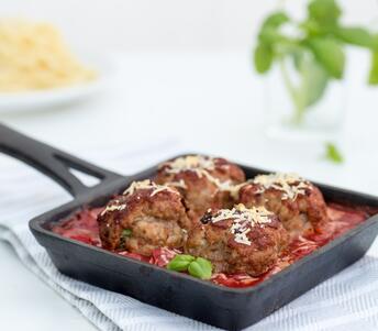 minced veal meatballs 