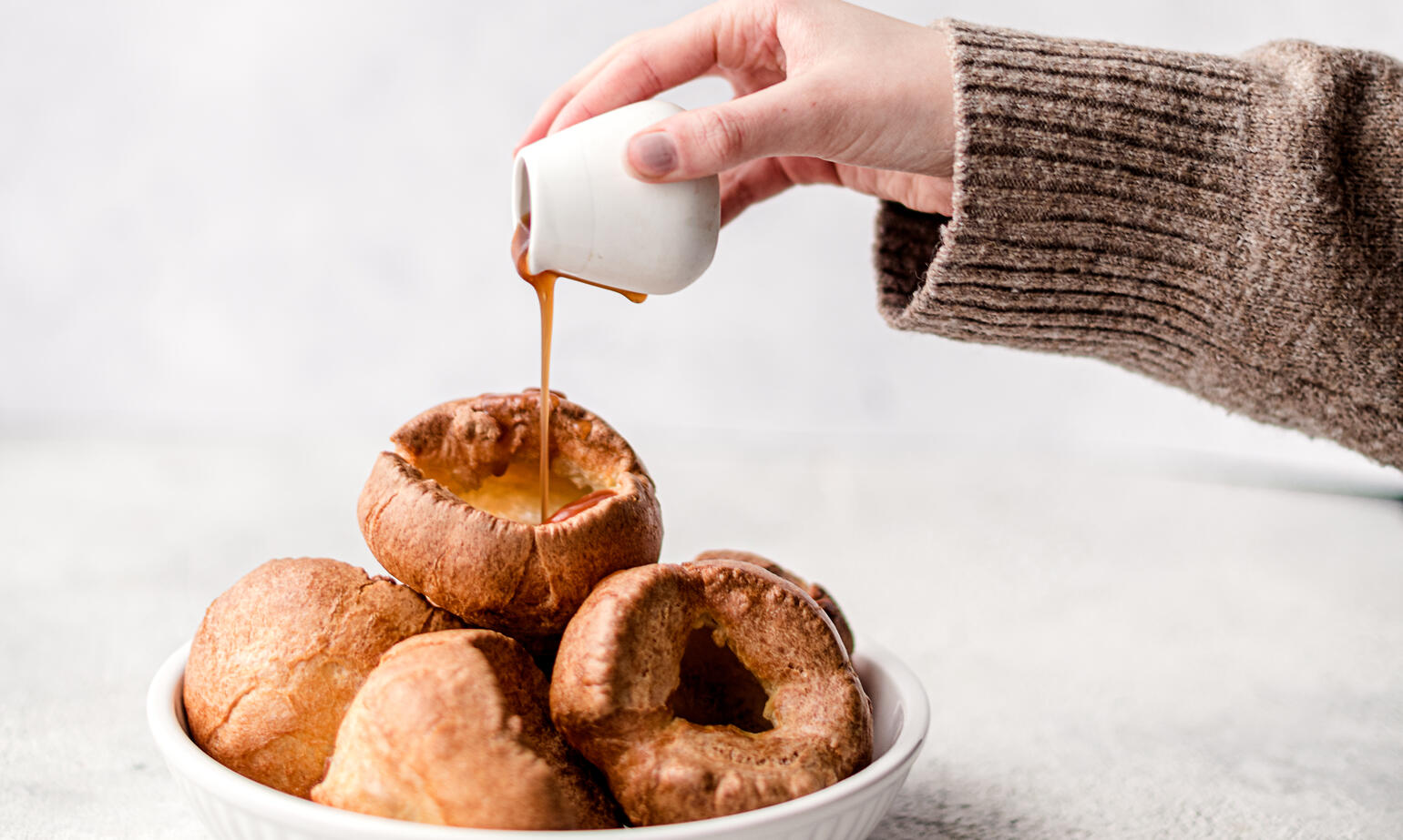pudding on national yorkshire pudding day 