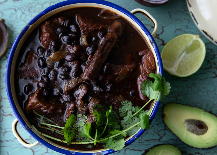 mexican style carne con chilli cooked