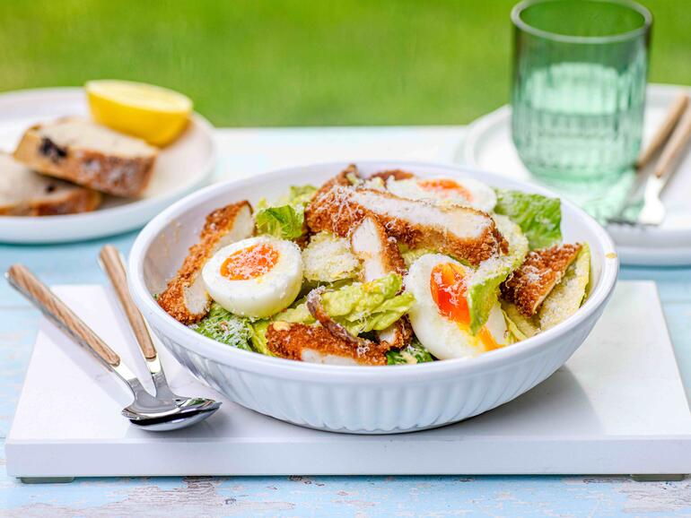 Photograph of How To Cook Crispy Chicken 'Ceasar'