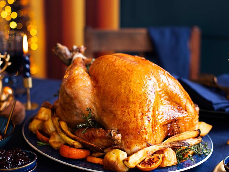 Photograph of How To Cook Butter Roast Turkey for Christmas