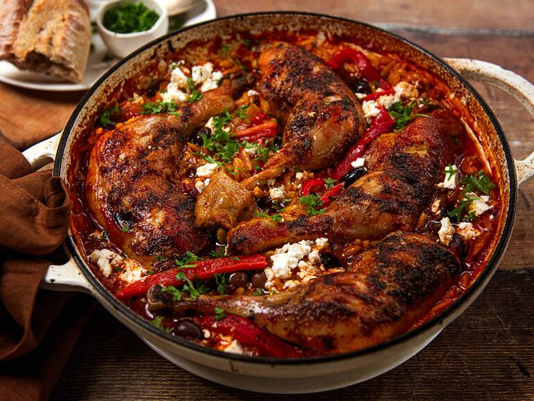 Photograph of How To Cook One Pot Chicken With Orzo