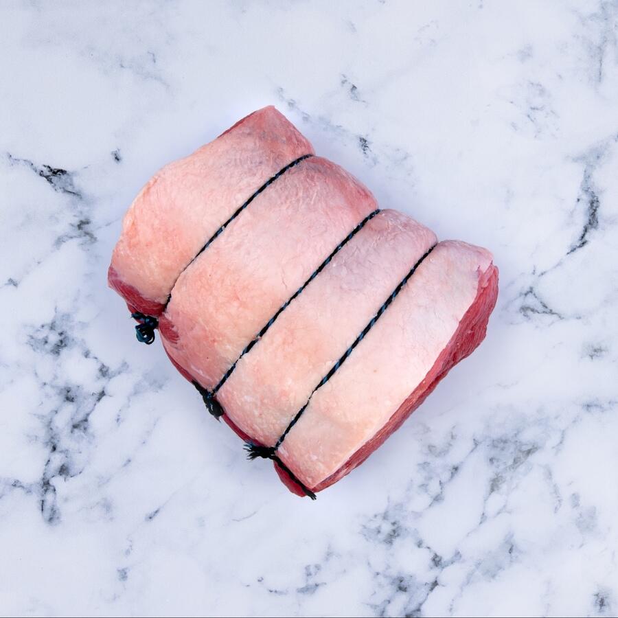 Brisket Joint on marble background