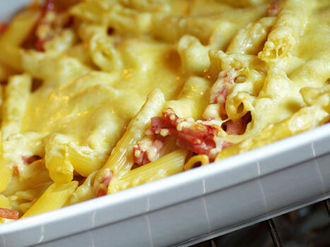  rare breed ham hock macaroni cheese