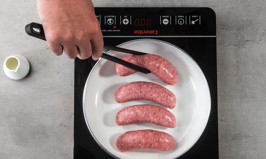 how to cook sausages on pan 