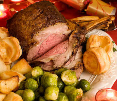 rib of beef with crust 