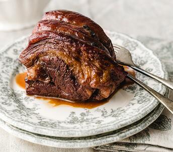 roasted beef brisket with pale ale