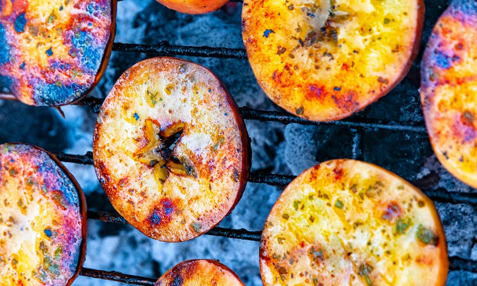 apples grilled 