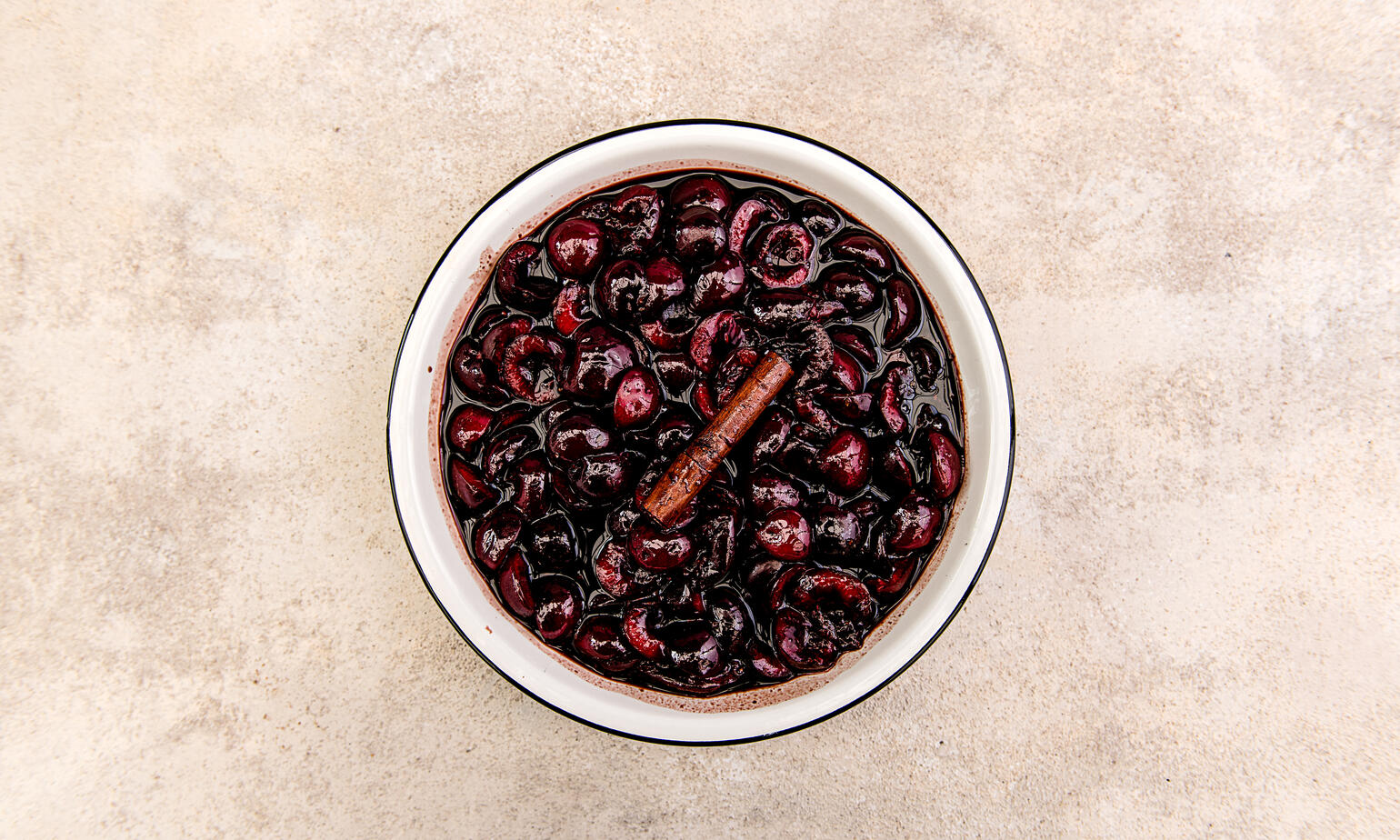 sweet pickled cherries with grilled pork chops 