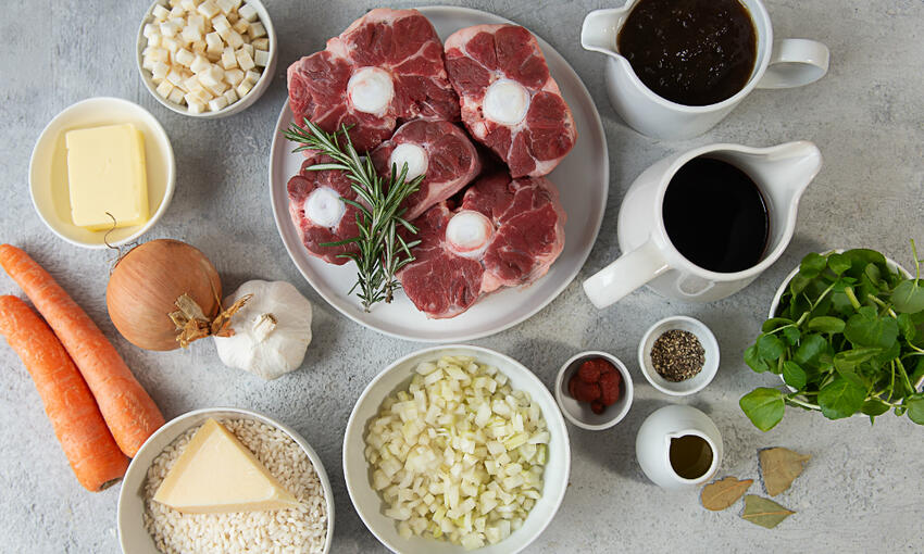 oxtail & celeriac risotto recipe ingredients