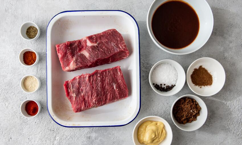 dry spiced beef short ribs recipe ingredients