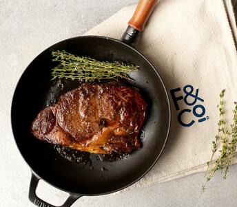 beef sirloin steak cooked