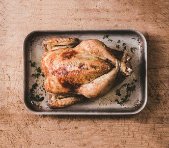 LEMON AND GARLIC ROAST CHICKEN