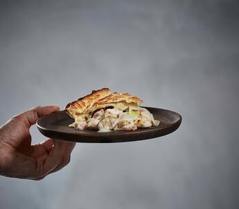 chicken and panchetta pie 