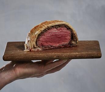 beef wellington cooked 