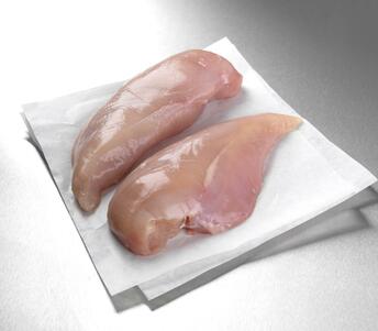 chicken breasts skinned