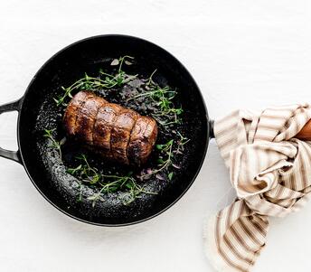 chateaubriand steak cooked 