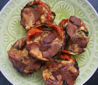 mini frittatas