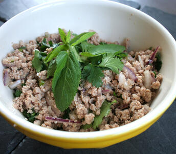 thai pork salad