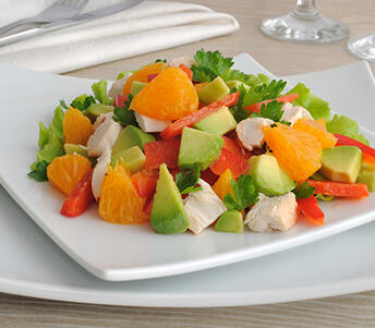 chicken and mint salad 