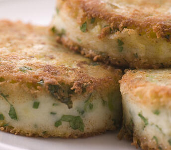 goat cheese bubble and squeak 