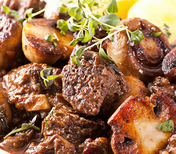 cooked french beef stew