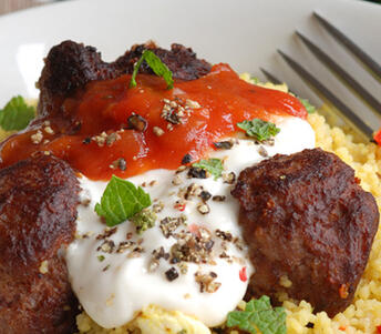 free range lamb neck fillet with moroccan spices