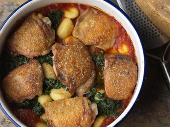 nidderdale corn fed chicken cacciatore