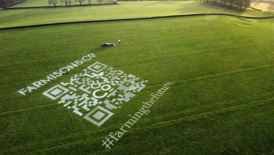 qr code on field 